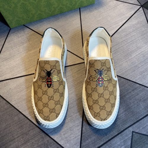 Cheap Gucci Casual Shoes For Men #1220825 Replica Wholesale [$72.00 USD] [ITEM#1220825] on Replica Gucci Casual Shoes