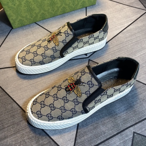 Cheap Gucci Casual Shoes For Men #1220826 Replica Wholesale [$72.00 USD] [ITEM#1220826] on Replica Gucci Casual Shoes