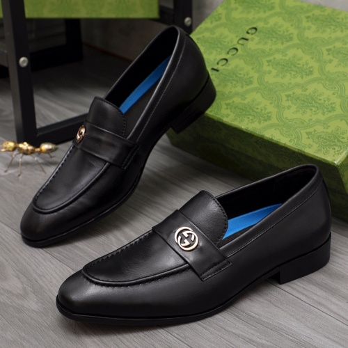 Cheap Gucci Oxfords Shoes For Men #1220859 Replica Wholesale [$85.00 USD] [ITEM#1220859] on Replica Gucci Oxfords Shoes