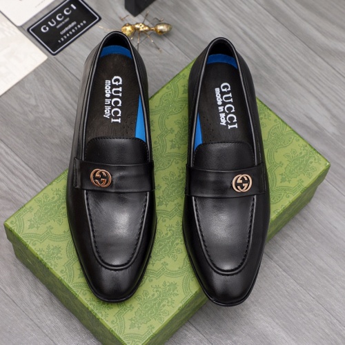 Cheap Gucci Oxfords Shoes For Men #1220859 Replica Wholesale [$85.00 USD] [ITEM#1220859] on Replica Gucci Oxfords Shoes