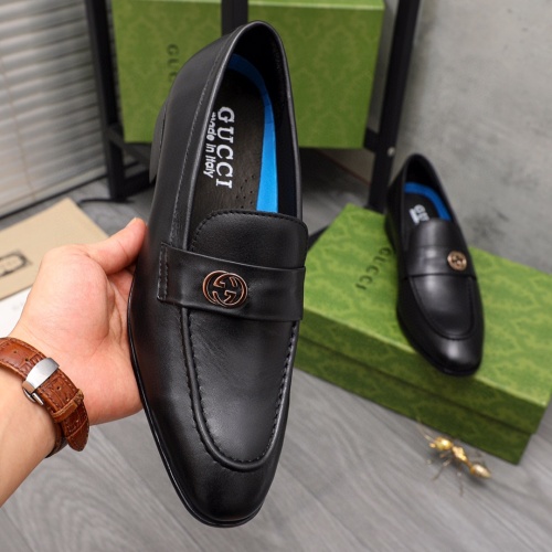 Cheap Gucci Oxfords Shoes For Men #1220859 Replica Wholesale [$85.00 USD] [ITEM#1220859] on Replica Gucci Oxfords Shoes