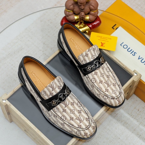 Cheap Louis Vuitton LV Oxfords Shoes For Men #1220895 Replica Wholesale [$82.00 USD] [ITEM#1220895] on Replica Louis Vuitton LV Oxfords Shoes