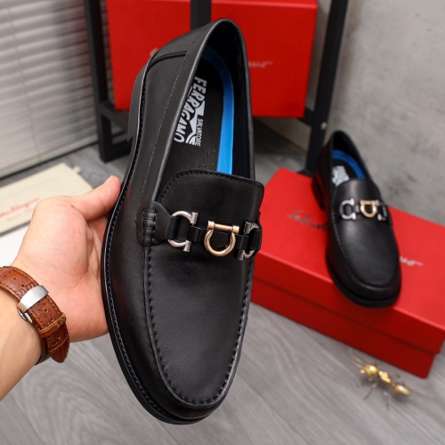 Cheap Salvatore Ferragamo Leather Shoes For Men #1220904 Replica Wholesale [$85.00 USD] [ITEM#1220904] on Replica Salvatore Ferragamo Leather Shoes