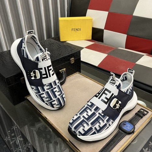 Cheap Fendi Casual Shoes For Men #1220968 Replica Wholesale [$80.00 USD] [ITEM#1220968] on Replica Fendi Casual Shoes