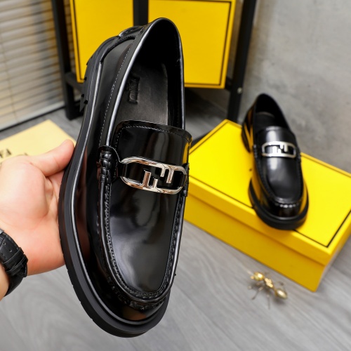 Cheap Fendi Leather Shoes For Men #1220971 Replica Wholesale [$96.00 USD] [ITEM#1220971] on Replica Fendi Leather Shoes