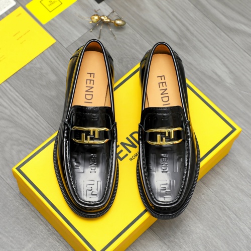 Cheap Fendi Leather Shoes For Men #1220974 Replica Wholesale [$82.00 USD] [ITEM#1220974] on Replica Fendi Leather Shoes