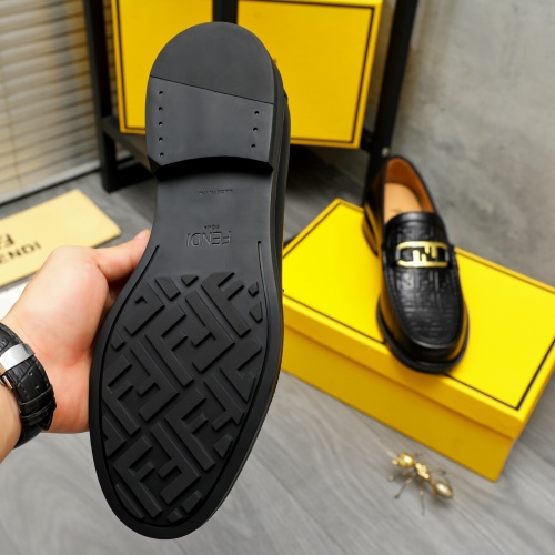 Cheap Fendi Leather Shoes For Men #1220977 Replica Wholesale [$82.00 USD] [ITEM#1220977] on Replica Fendi Leather Shoes