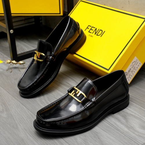 Cheap Fendi Leather Shoes For Men #1220978 Replica Wholesale [$82.00 USD] [ITEM#1220978] on Replica Fendi Leather Shoes