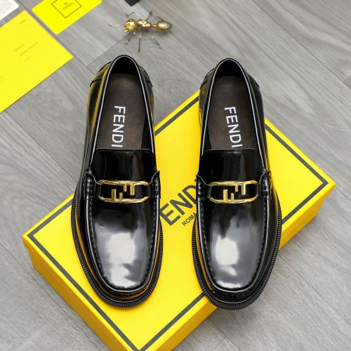 Cheap Fendi Leather Shoes For Men #1220978 Replica Wholesale [$82.00 USD] [ITEM#1220978] on Replica Fendi Leather Shoes