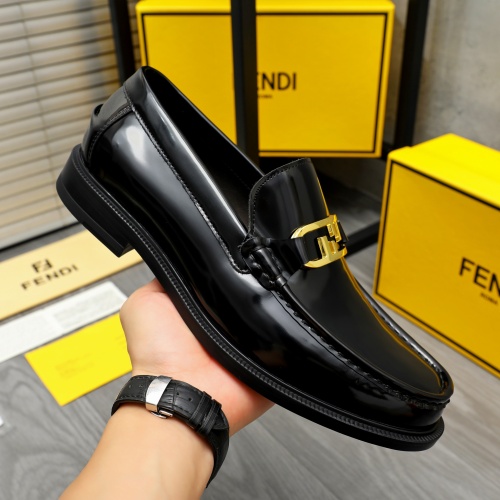 Cheap Fendi Leather Shoes For Men #1220978 Replica Wholesale [$82.00 USD] [ITEM#1220978] on Replica Fendi Leather Shoes