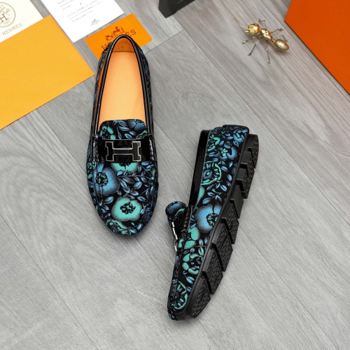 Cheap Hermes Leather Shoes For Men #1220979 Replica Wholesale [$68.00 USD] [ITEM#1220979] on Replica Hermes Leather Shoes