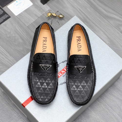 Cheap Prada Leather Shoes For Men #1220987 Replica Wholesale [$68.00 USD] [ITEM#1220987] on Replica Prada Leather Shoes