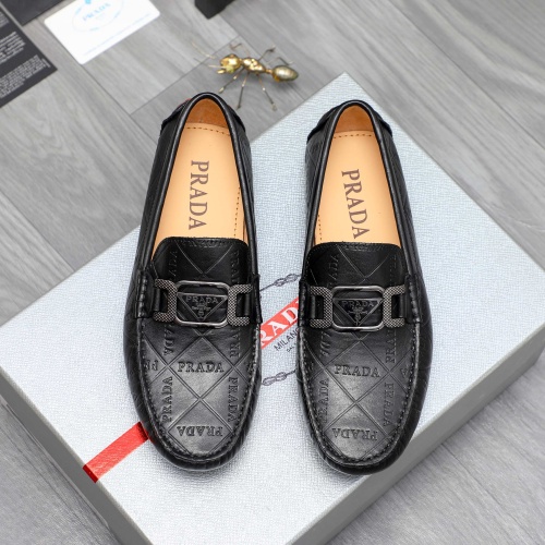 Cheap Prada Leather Shoes For Men #1220988 Replica Wholesale [$68.00 USD] [ITEM#1220988] on Replica Prada Leather Shoes