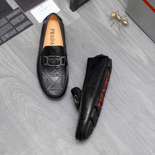 Cheap Prada Leather Shoes For Men #1220988 Replica Wholesale [$68.00 USD] [ITEM#1220988] on Replica Prada Leather Shoes