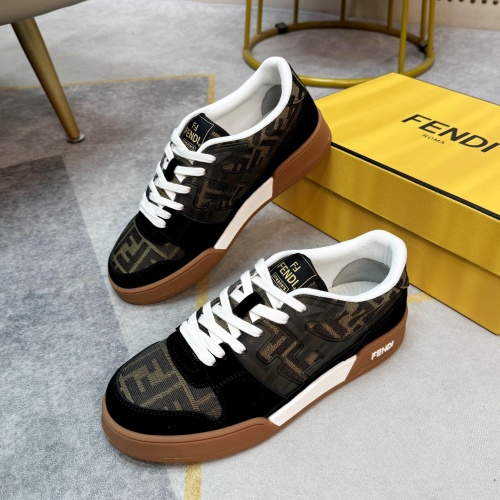 Cheap Fendi Casual Shoes For Men #1221054 Replica Wholesale [$102.00 USD] [ITEM#1221054] on Replica Fendi Casual Shoes