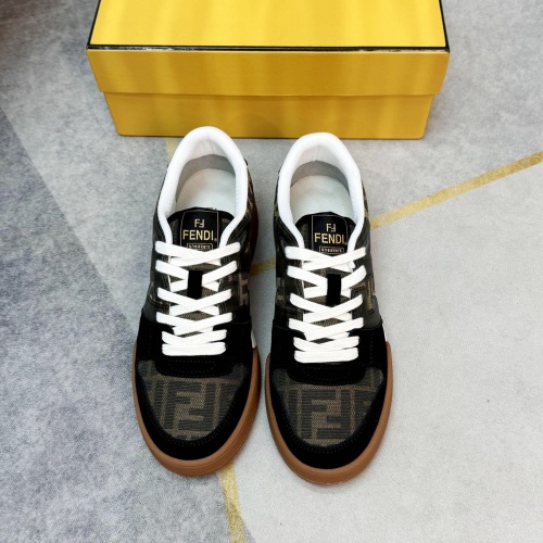 Cheap Fendi Casual Shoes For Men #1221054 Replica Wholesale [$102.00 USD] [ITEM#1221054] on Replica Fendi Casual Shoes