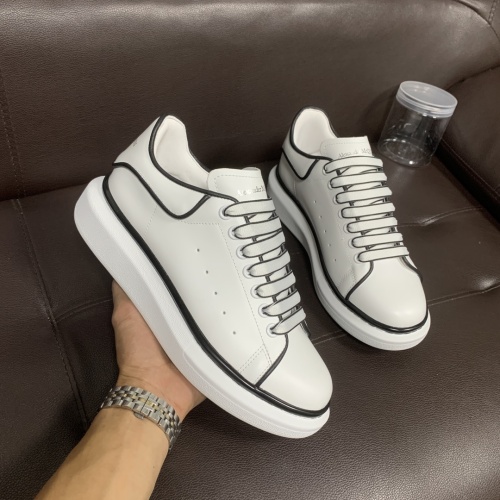 Cheap Alexander McQueen Casual Shoes For Men #1221113 Replica Wholesale [$108.00 USD] [ITEM#1221113] on Replica Alexander McQueen Casual Shoes