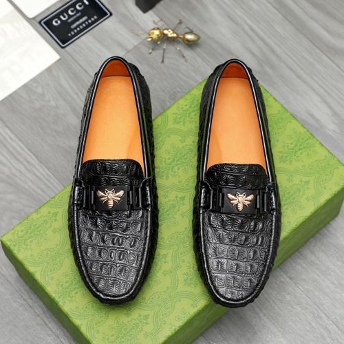 Cheap Gucci Oxfords Shoes For Men #1221154 Replica Wholesale [$68.00 USD] [ITEM#1221154] on Replica Gucci Oxfords Shoes