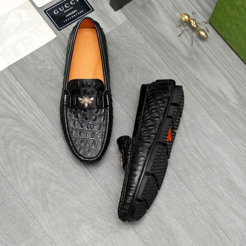 Cheap Gucci Oxfords Shoes For Men #1221154 Replica Wholesale [$68.00 USD] [ITEM#1221154] on Replica Gucci Oxfords Shoes