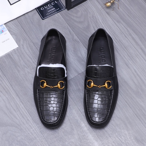 Cheap Gucci Oxfords Shoes For Men #1221164 Replica Wholesale [$88.00 USD] [ITEM#1221164] on Replica Gucci Oxfords Shoes