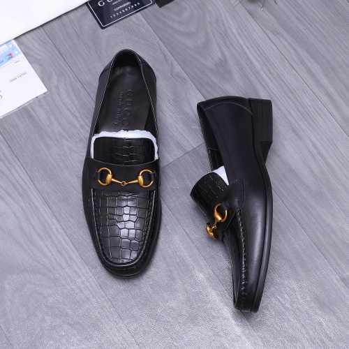 Cheap Gucci Oxfords Shoes For Men #1221164 Replica Wholesale [$88.00 USD] [ITEM#1221164] on Replica Gucci Oxfords Shoes