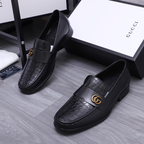 Cheap Gucci Oxfords Shoes For Men #1221165 Replica Wholesale [$88.00 USD] [ITEM#1221165] on Replica Gucci Oxfords Shoes