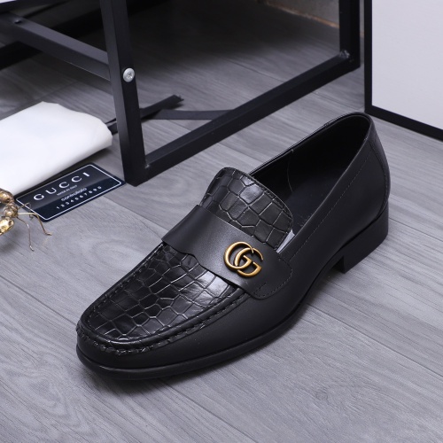 Cheap Gucci Oxfords Shoes For Men #1221165 Replica Wholesale [$88.00 USD] [ITEM#1221165] on Replica Gucci Oxfords Shoes