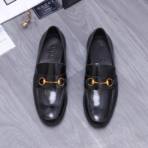 Cheap Salvatore Ferragamo Leather Shoes For Men #1221167 Replica Wholesale [$82.00 USD] [ITEM#1221167] on Replica Salvatore Ferragamo Leather Shoes