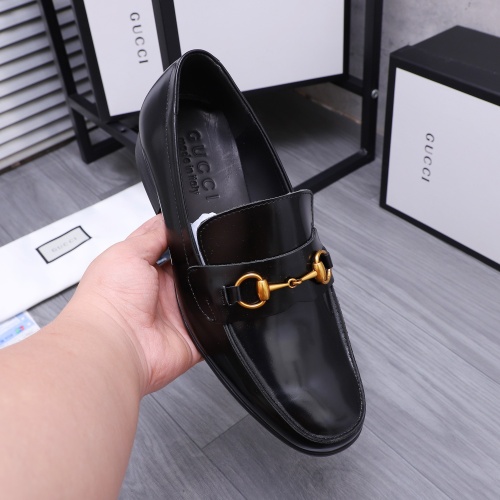 Cheap Salvatore Ferragamo Leather Shoes For Men #1221167 Replica Wholesale [$82.00 USD] [ITEM#1221167] on Replica Salvatore Ferragamo Leather Shoes