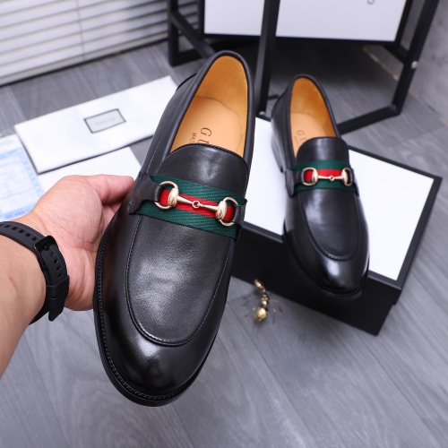 Cheap Gucci Oxfords Shoes For Men #1221169 Replica Wholesale [$80.00 USD] [ITEM#1221169] on Replica Gucci Oxfords Shoes