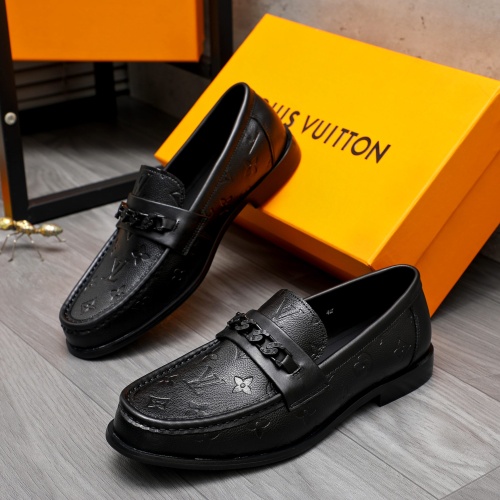 Cheap Louis Vuitton LV Oxfords Shoes For Men #1221170 Replica Wholesale [$82.00 USD] [ITEM#1221170] on Replica Louis Vuitton LV Oxfords Shoes