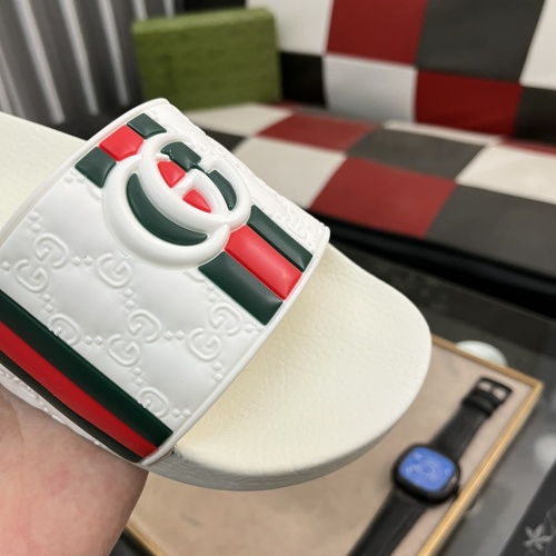 Cheap Gucci Slippers For Men #1221188 Replica Wholesale [$40.00 USD] [ITEM#1221188] on Replica Gucci Slippers