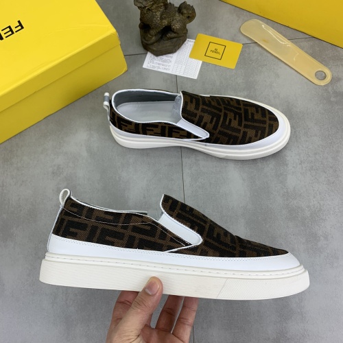 Cheap Fendi Casual Shoes For Men #1221236 Replica Wholesale [$72.00 USD] [ITEM#1221236] on Replica Fendi Casual Shoes