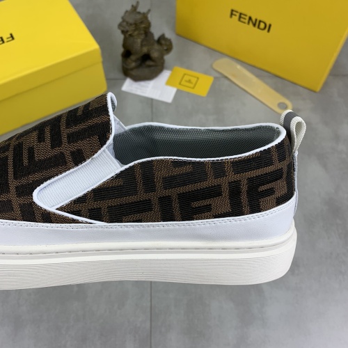 Cheap Fendi Casual Shoes For Men #1221236 Replica Wholesale [$72.00 USD] [ITEM#1221236] on Replica Fendi Casual Shoes