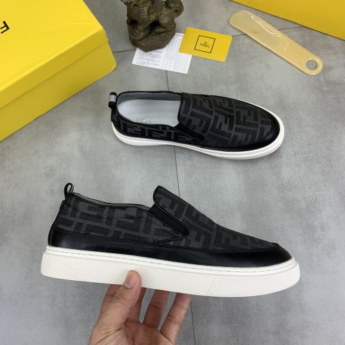 Cheap Fendi Casual Shoes For Men #1221237 Replica Wholesale [$72.00 USD] [ITEM#1221237] on Replica Fendi Casual Shoes