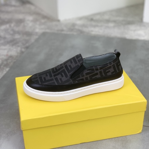 Cheap Fendi Casual Shoes For Men #1221237 Replica Wholesale [$72.00 USD] [ITEM#1221237] on Replica Fendi Casual Shoes