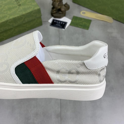 Cheap Gucci Casual Shoes For Men #1221238 Replica Wholesale [$72.00 USD] [ITEM#1221238] on Replica Gucci Casual Shoes