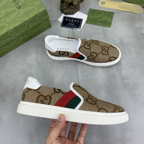 Cheap Gucci Casual Shoes For Men #1221239 Replica Wholesale [$72.00 USD] [ITEM#1221239] on Replica Gucci Casual Shoes