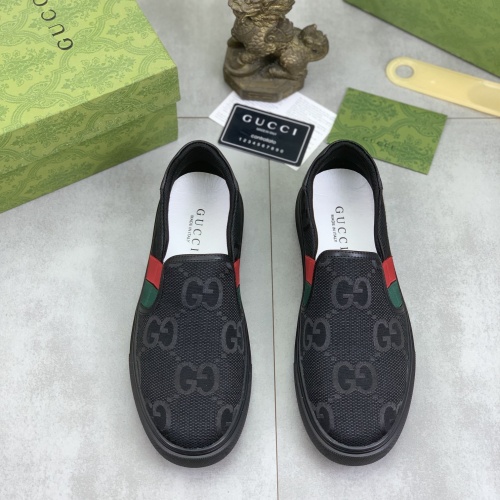 Cheap Gucci Casual Shoes For Men #1221241 Replica Wholesale [$72.00 USD] [ITEM#1221241] on Replica Gucci Casual Shoes