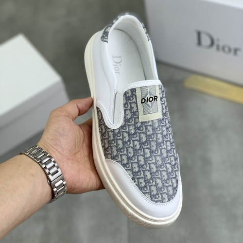 Cheap Christian Dior Casual Shoes For Men #1221244 Replica Wholesale [$72.00 USD] [ITEM#1221244] on Replica Christian Dior Casual Shoes