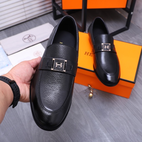 Cheap Hermes Leather Shoes For Men #1221281 Replica Wholesale [$80.00 USD] [ITEM#1221281] on Replica Hermes Leather Shoes