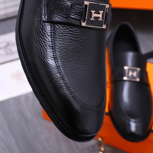 Cheap Hermes Leather Shoes For Men #1221281 Replica Wholesale [$80.00 USD] [ITEM#1221281] on Replica Hermes Leather Shoes