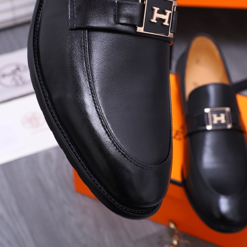 Cheap Hermes Leather Shoes For Men #1221282 Replica Wholesale [$80.00 USD] [ITEM#1221282] on Replica Hermes Leather Shoes