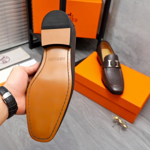 Cheap Hermes Leather Shoes For Men #1221287 Replica Wholesale [$82.00 USD] [ITEM#1221287] on Replica Hermes Leather Shoes