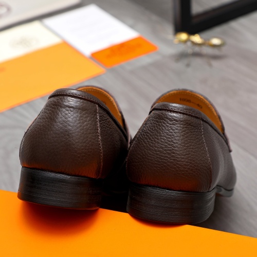 Cheap Hermes Leather Shoes For Men #1221287 Replica Wholesale [$82.00 USD] [ITEM#1221287] on Replica Hermes Leather Shoes