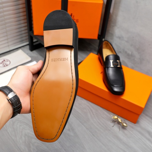 Cheap Hermes Leather Shoes For Men #1221291 Replica Wholesale [$82.00 USD] [ITEM#1221291] on Replica Hermes Leather Shoes