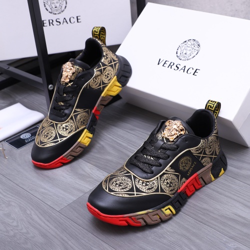 Cheap Versace Casual Shoes For Men #1221315 Replica Wholesale [$72.00 USD] [ITEM#1221315] on Replica Versace Casual Shoes