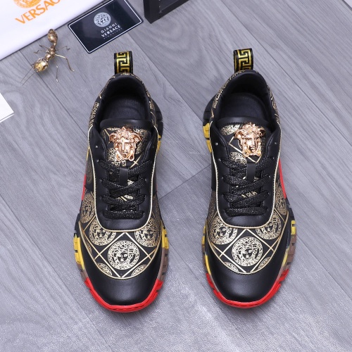 Cheap Versace Casual Shoes For Men #1221315 Replica Wholesale [$72.00 USD] [ITEM#1221315] on Replica Versace Casual Shoes