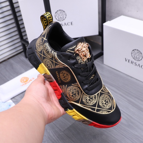 Cheap Versace Casual Shoes For Men #1221315 Replica Wholesale [$72.00 USD] [ITEM#1221315] on Replica Versace Casual Shoes