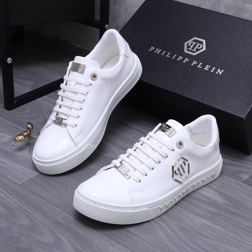 Cheap Philipp Plein PP Casual Shoes For Men #1221319 Replica Wholesale [$76.00 USD] [ITEM#1221319] on Replica Philipp Plein PP Casual Shoes